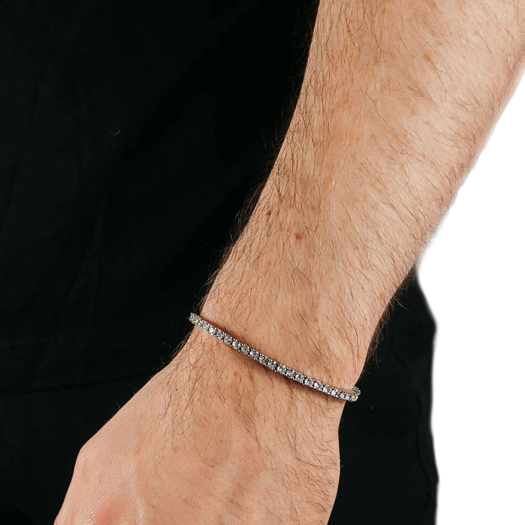 3mm Tennis Bracelet Silver