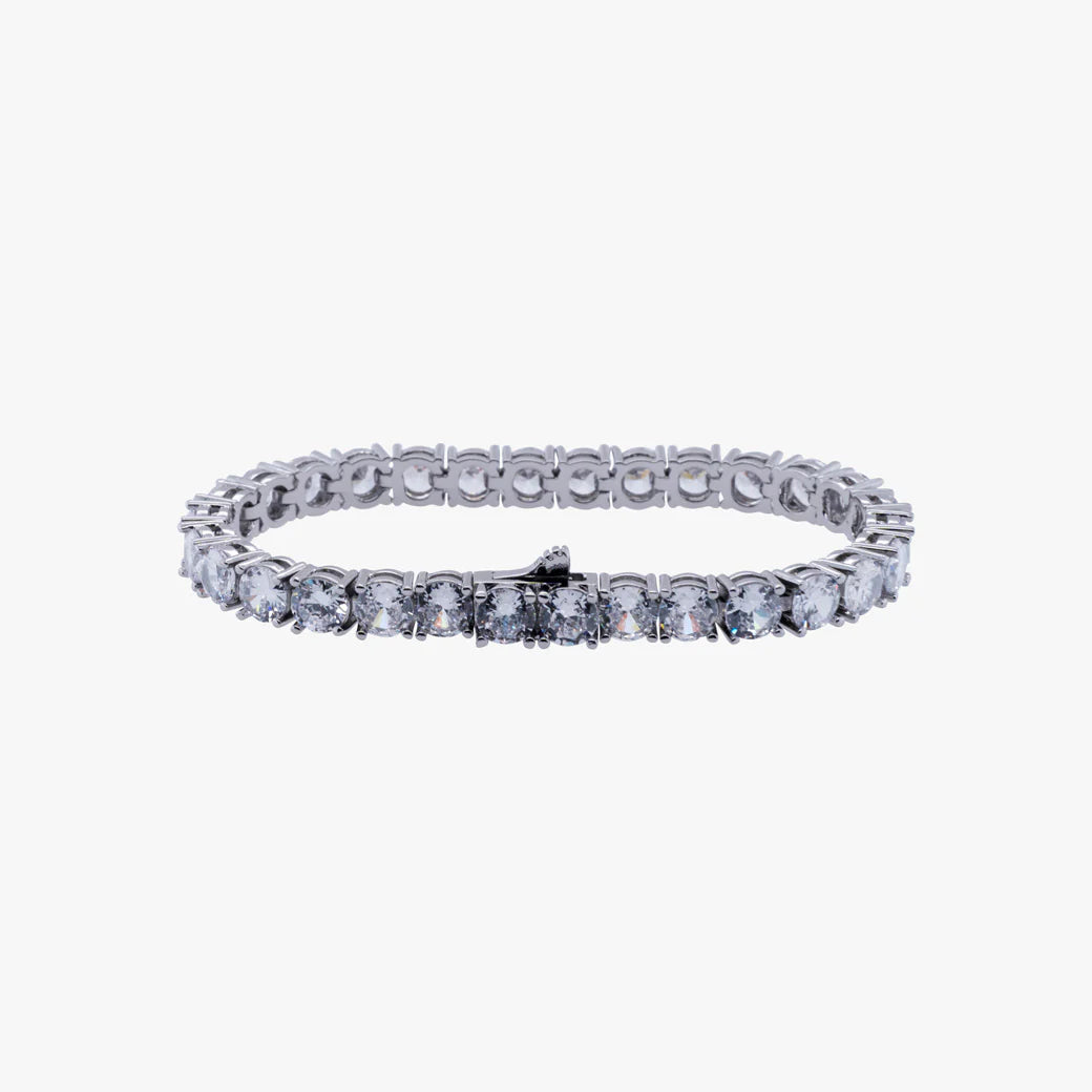 5mm Tennis Armband Silber