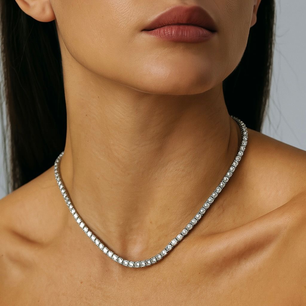5mm Tennis Chain Silver