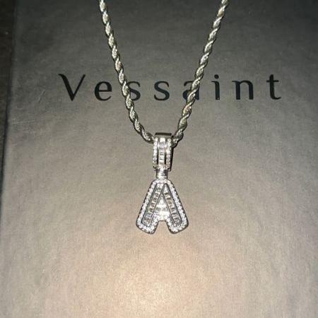 A-Z Letter Pendant Thickstyle Style