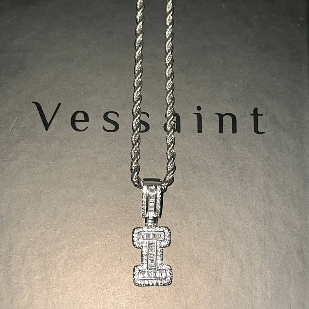 A-Z Letter Pendant Thickstyle Style