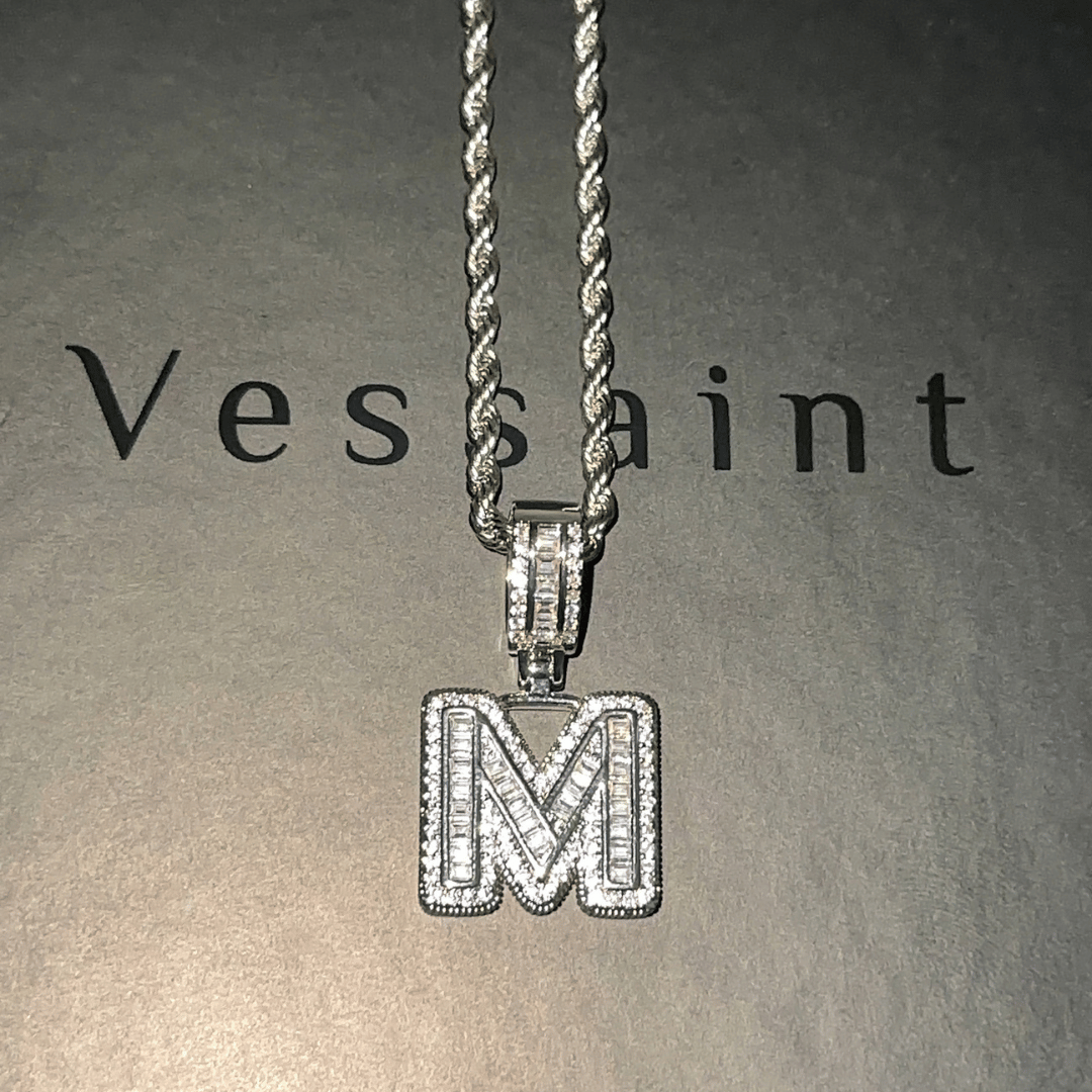 A-Z Letter Pendant Thickstyle Style