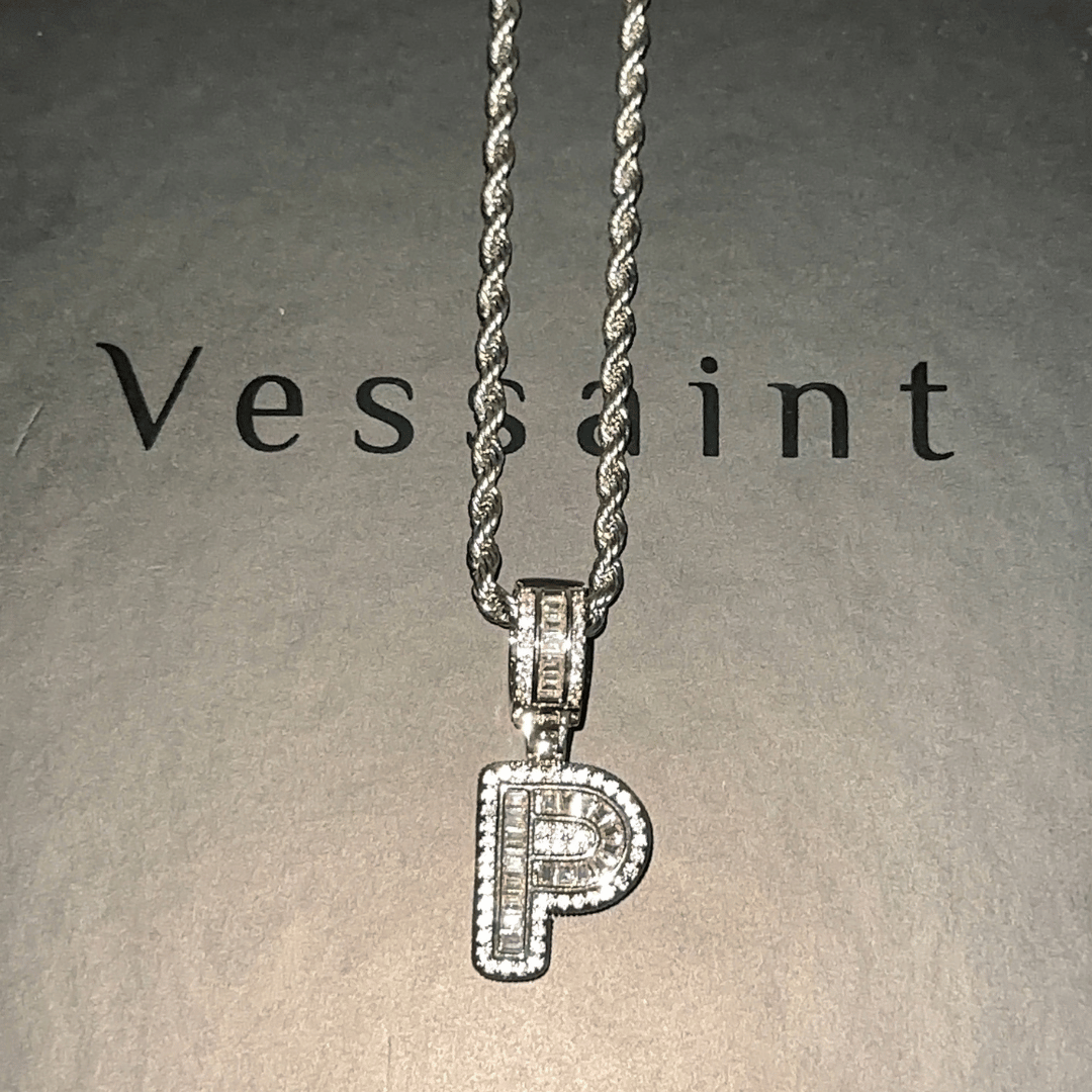 A-Z Letter Pendant Thickstyle Style