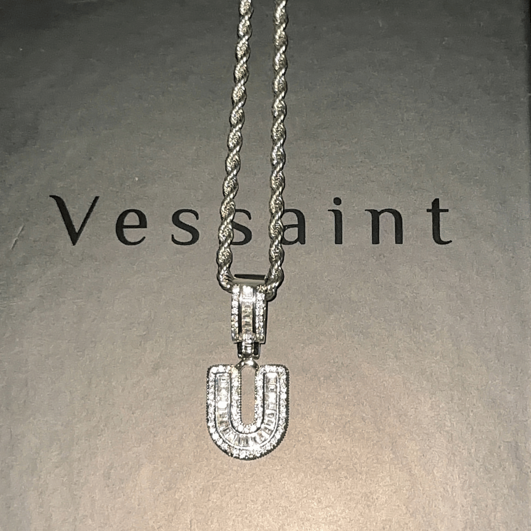 A-Z Letter Pendant Thickstyle Style
