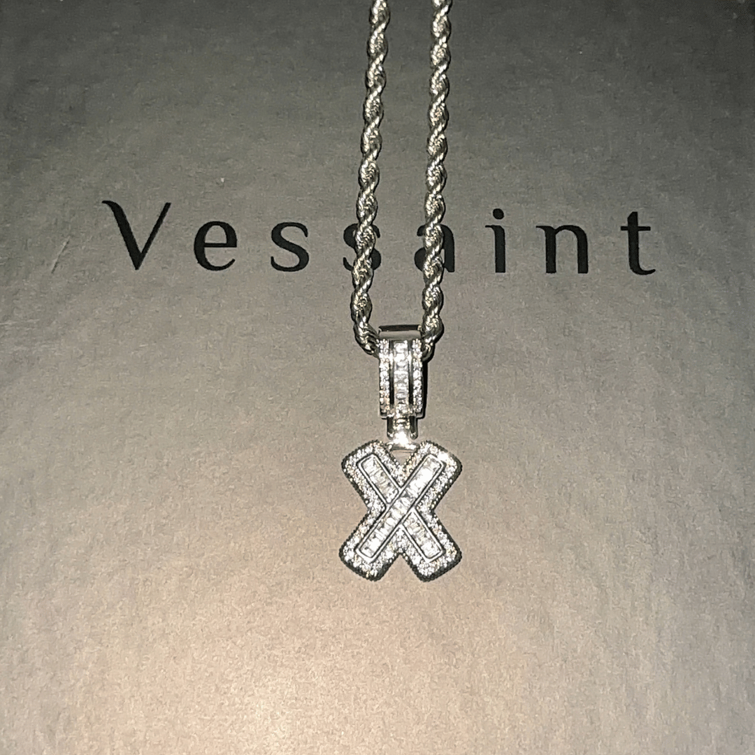 A-Z Letter Pendant Thickstyle Style