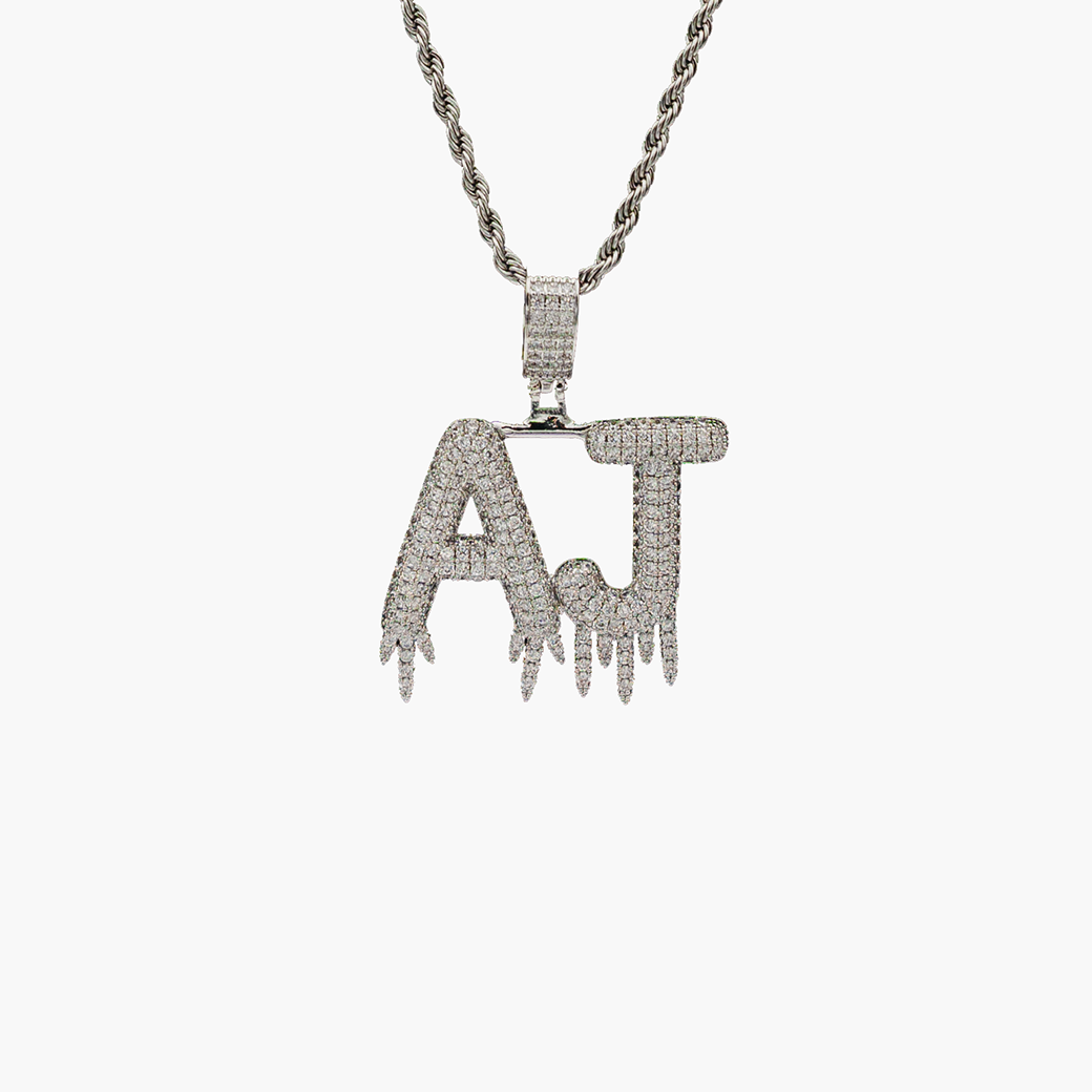 Custom Pendant Frozen Letter