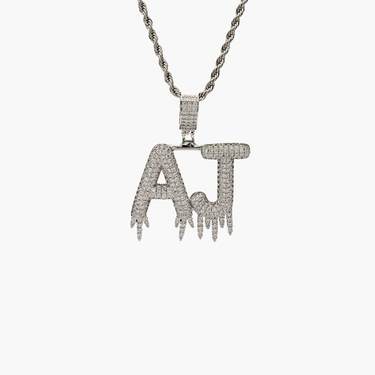 Custom Pendant Frozen Letter