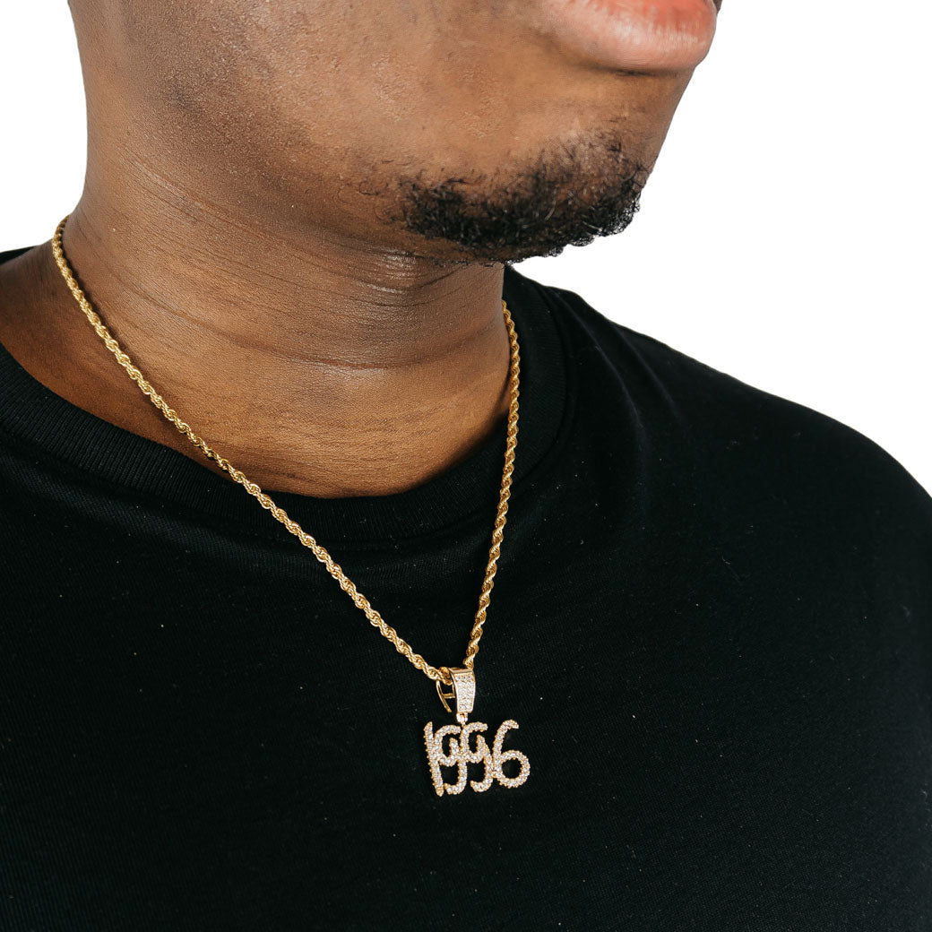 Personalisierbarer Anhänger Graffiti Stil