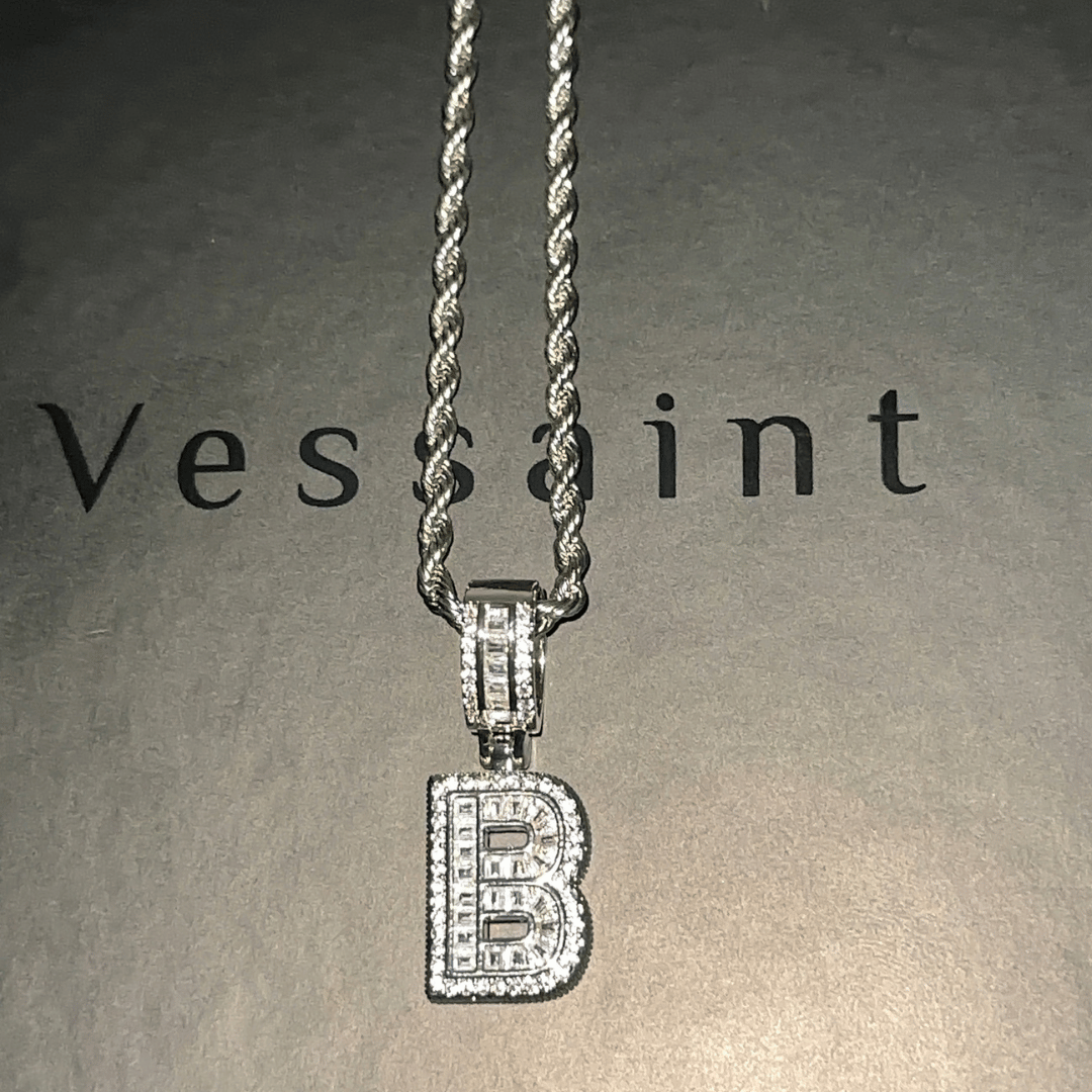 A-Z Letter Pendant Thickstyle Style
