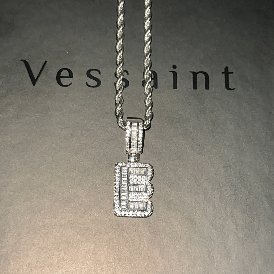 A-Z Letter Pendant Thickstyle Style