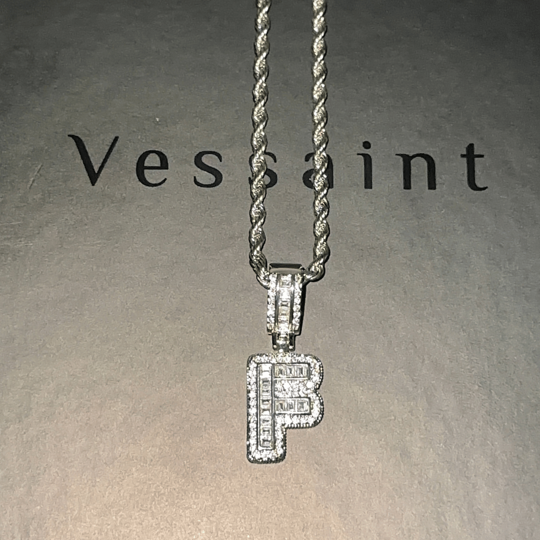 A-Z Letter Pendant Thickstyle Style