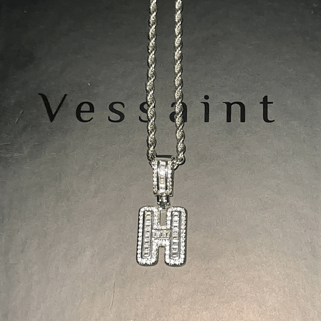 A-Z Letter Pendant Thickstyle Style