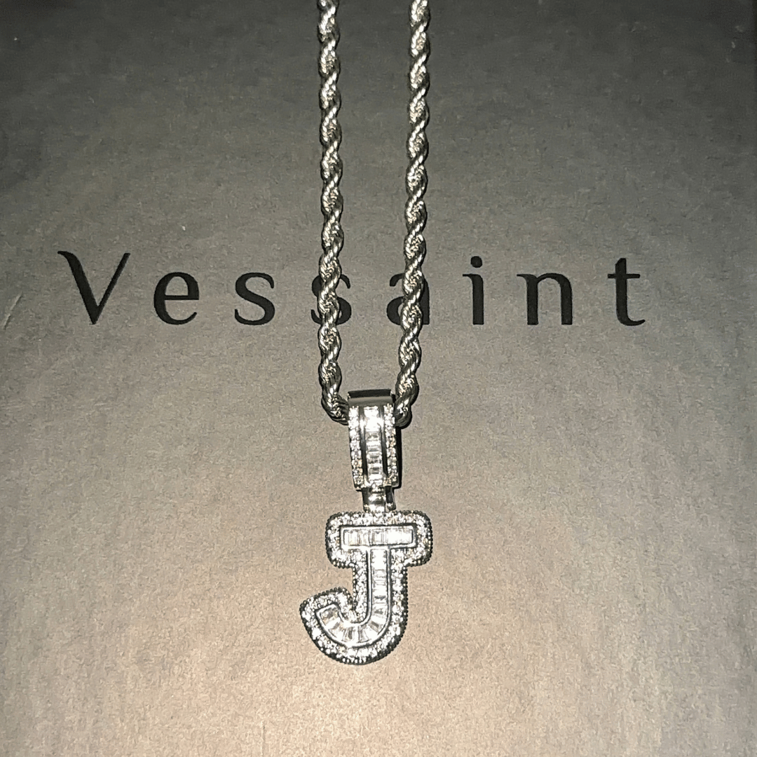 A-Z Letter Pendant Thickstyle Style