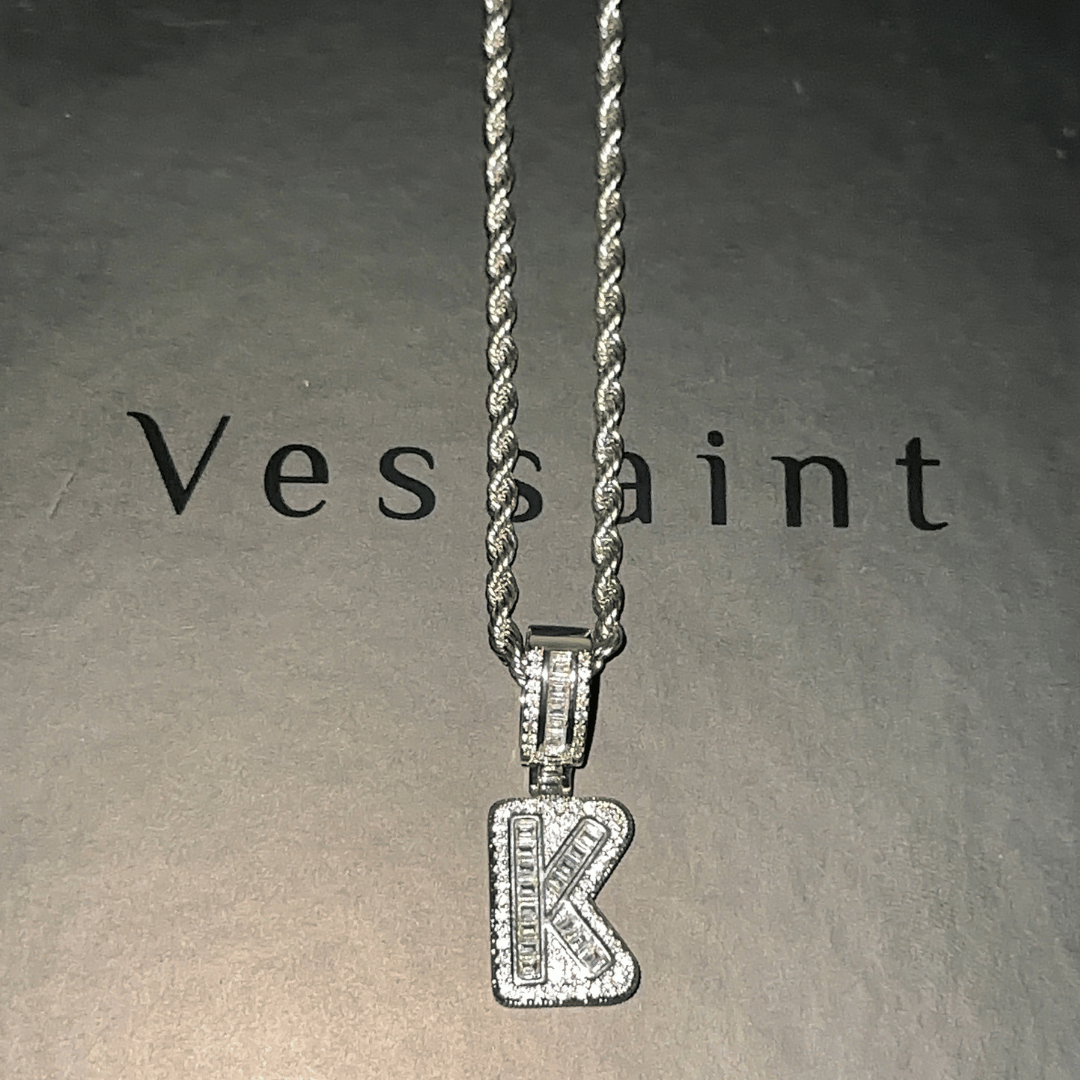 A-Z Letter Pendant Thickstyle Style