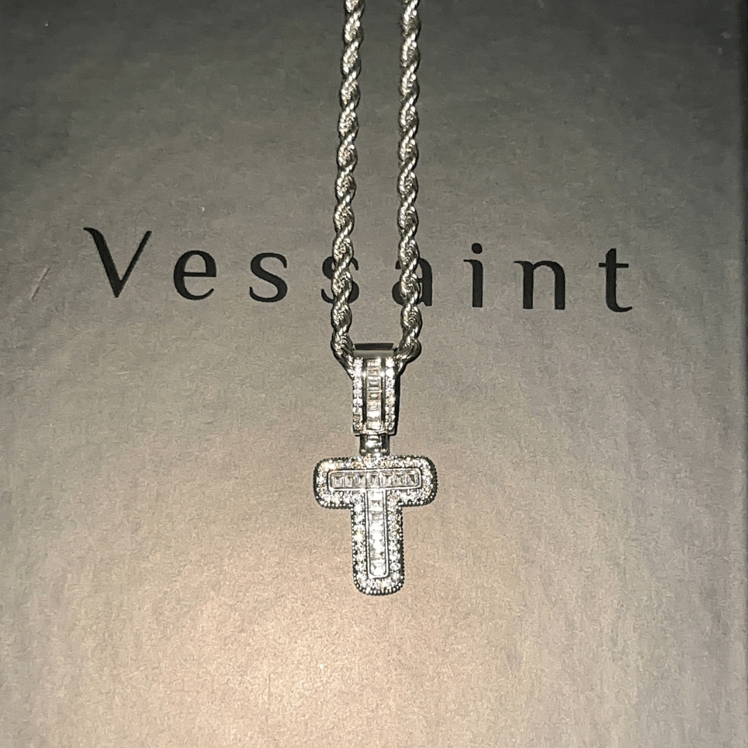 A-Z Letter Pendant Thickstyle Style