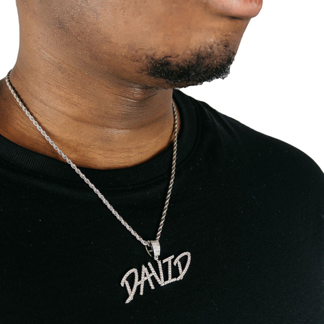 Custom Pendant Graffiti Style